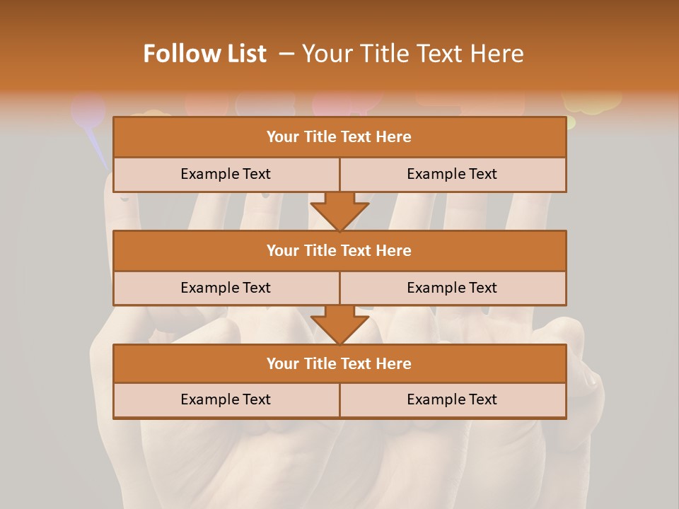 Success Idea Happiness PowerPoint Template
