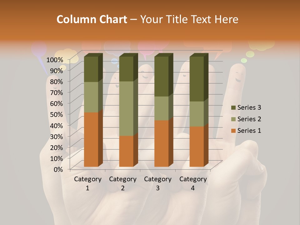 Success Idea Happiness PowerPoint Template