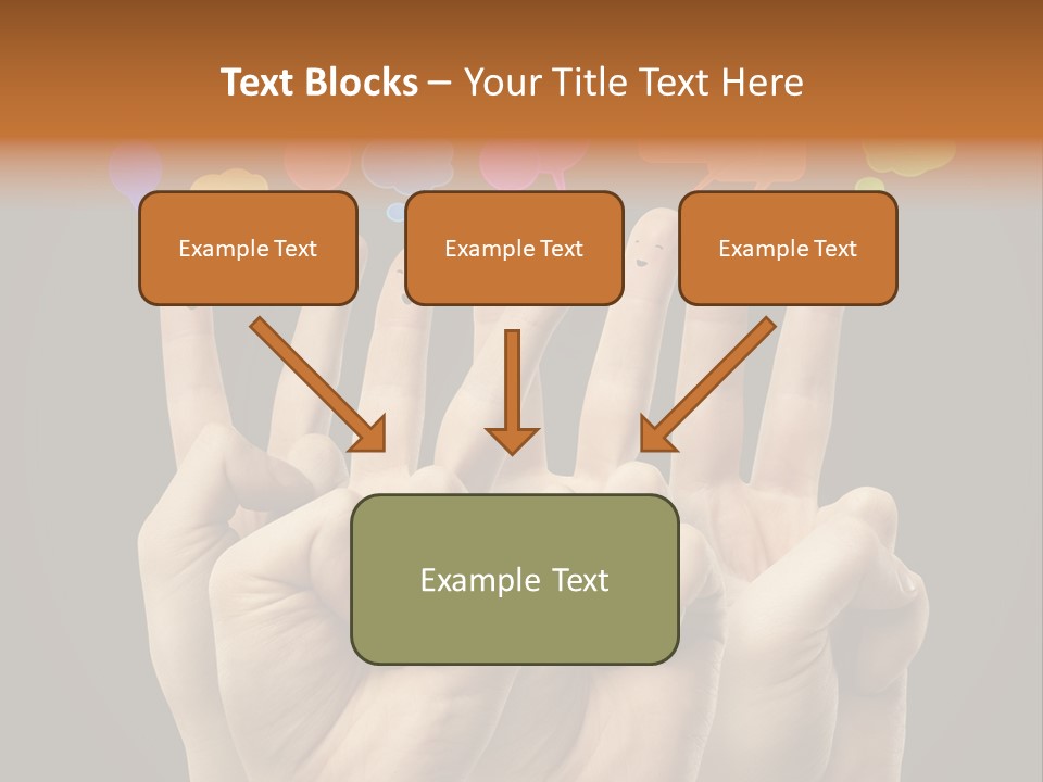 Success Idea Happiness PowerPoint Template