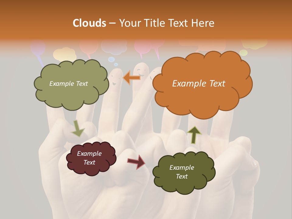 Success Idea Happiness PowerPoint Template