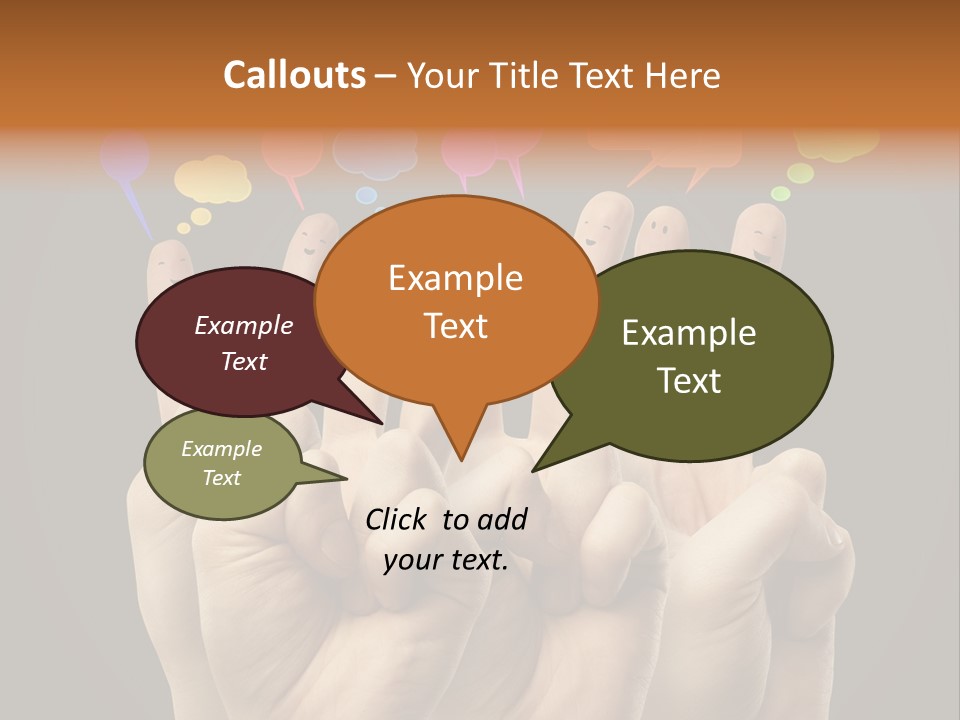 Success Idea Happiness PowerPoint Template