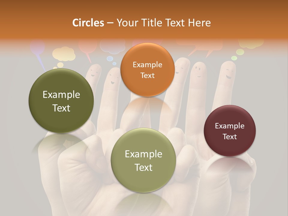 Success Idea Happiness PowerPoint Template