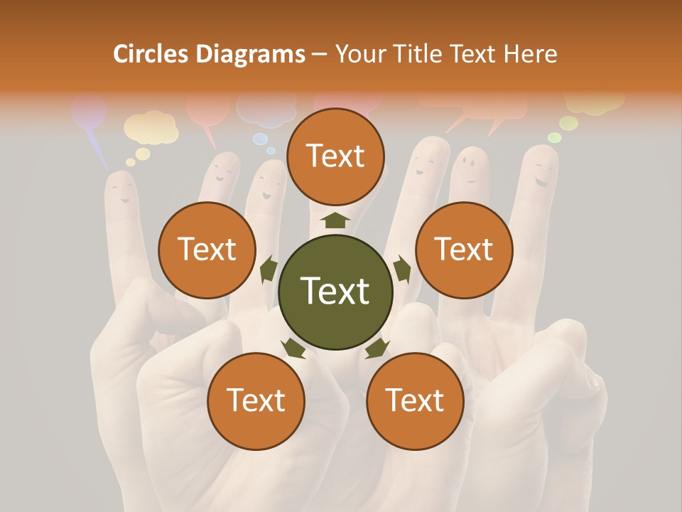 Success Idea Happiness PowerPoint Template