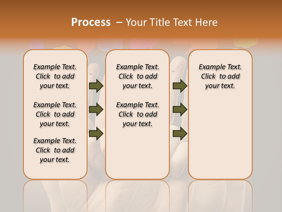 Success Idea Happiness PowerPoint Template