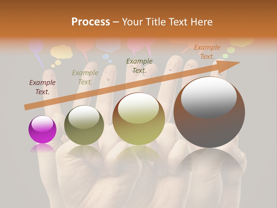 Success Idea Happiness PowerPoint Template
