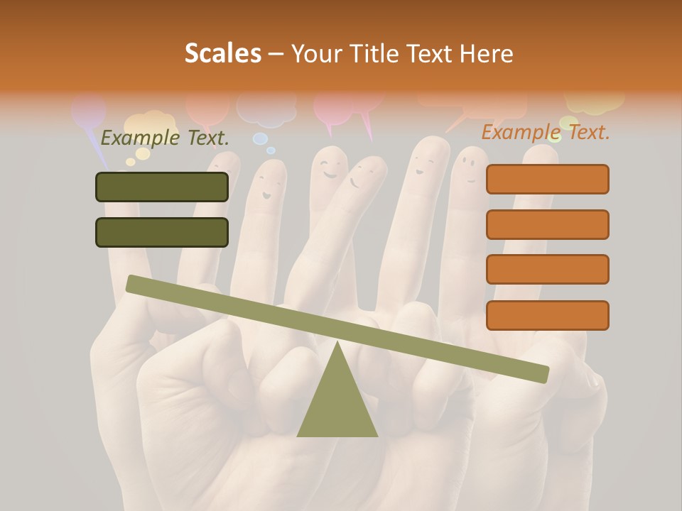 Success Idea Happiness PowerPoint Template