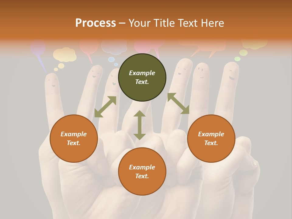 Success Idea Happiness PowerPoint Template