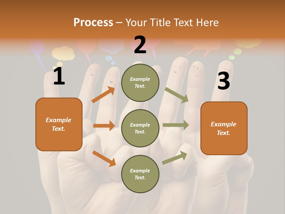 Success Idea Happiness PowerPoint Template