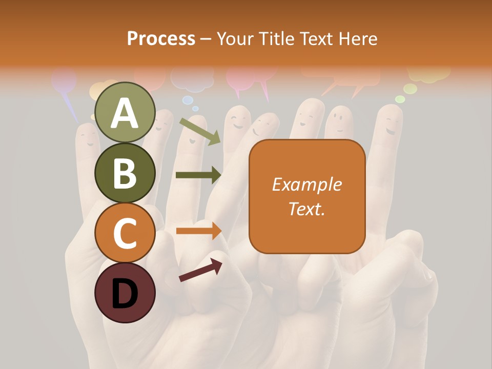 Success Idea Happiness PowerPoint Template