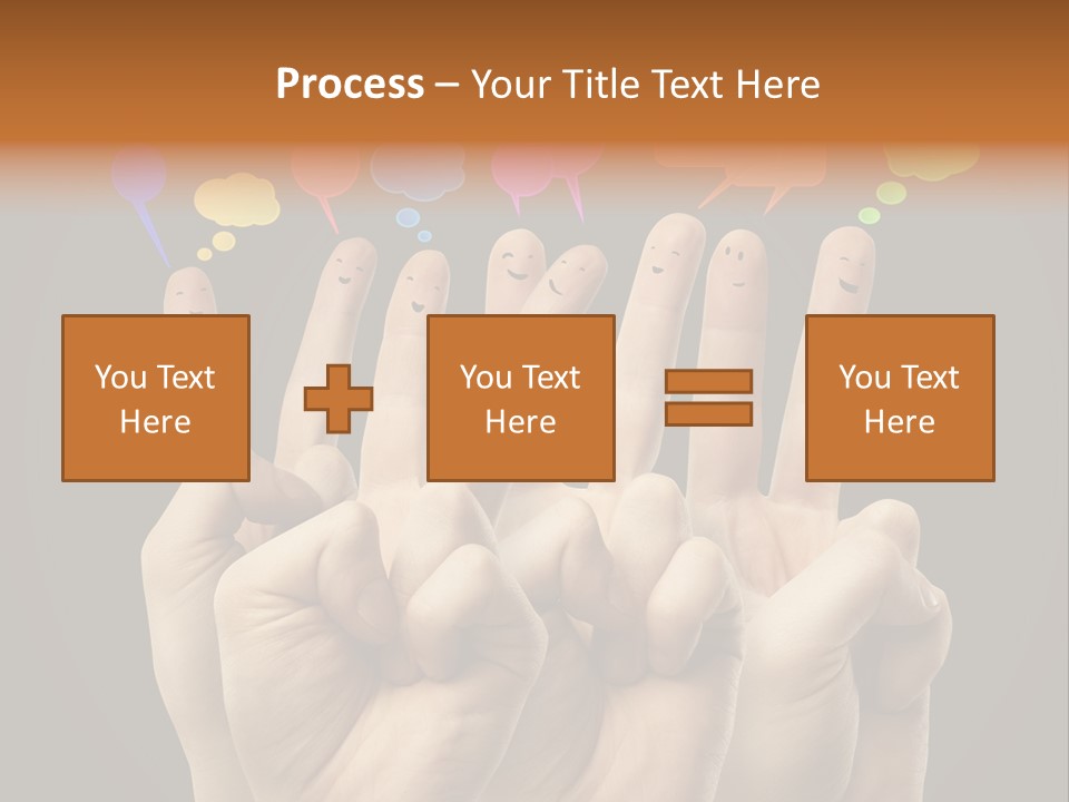 Success Idea Happiness PowerPoint Template
