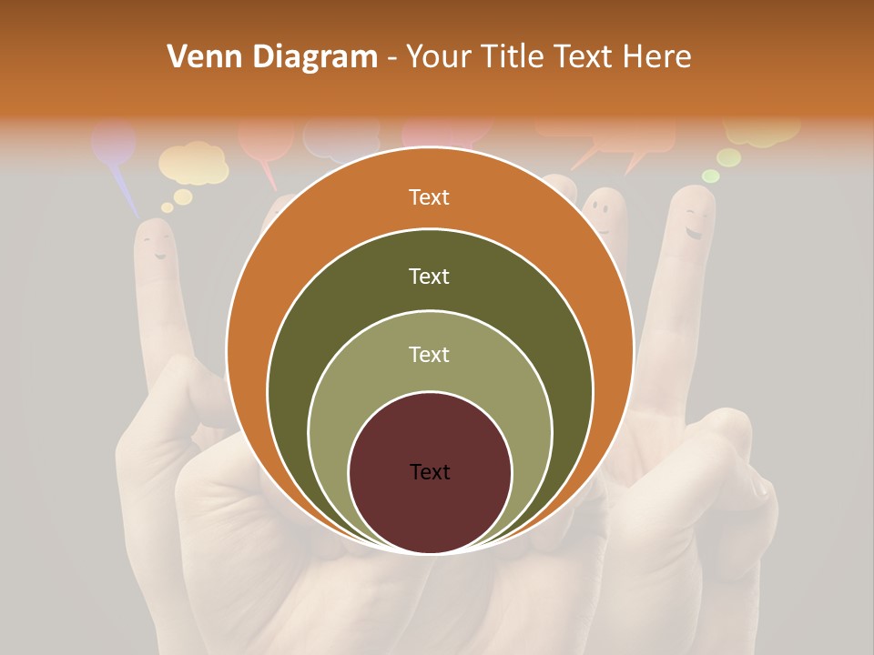 Success Idea Happiness PowerPoint Template