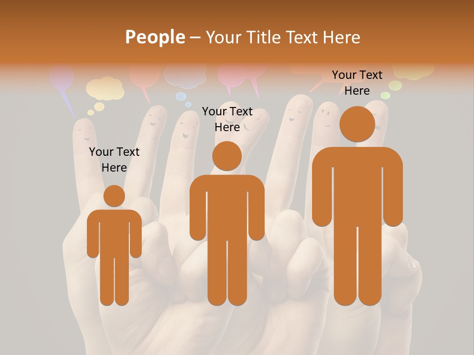 Success Idea Happiness PowerPoint Template