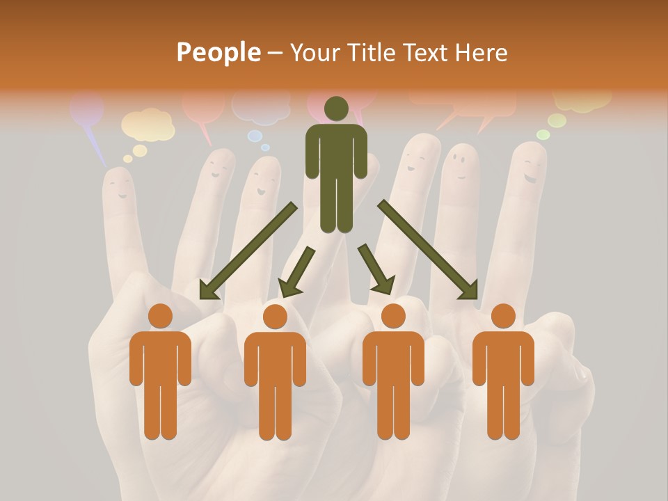 Success Idea Happiness PowerPoint Template