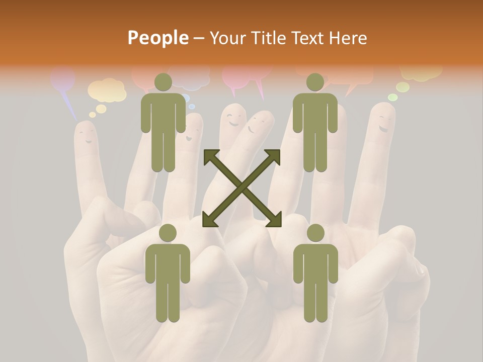 Success Idea Happiness PowerPoint Template