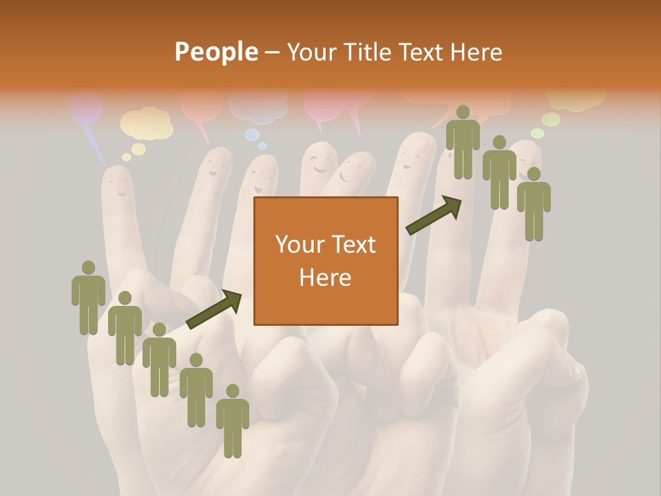 Success Idea Happiness PowerPoint Template