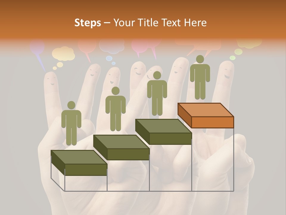 Success Idea Happiness PowerPoint Template