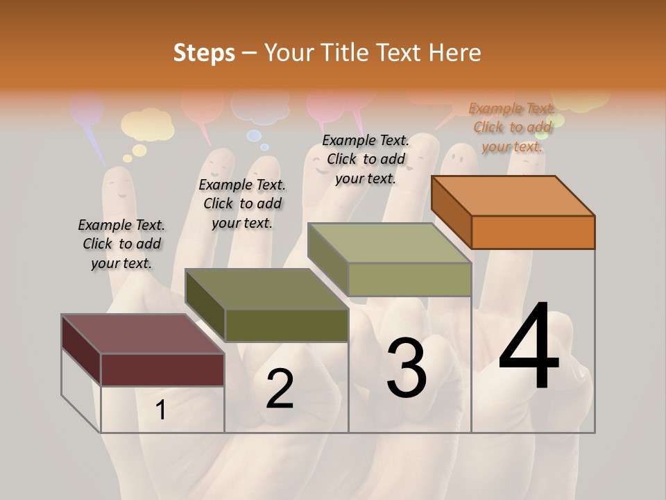 Success Idea Happiness PowerPoint Template