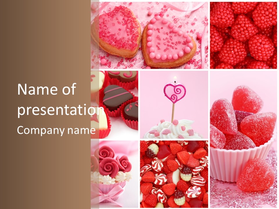 Dessert Celebrate Celebration PowerPoint Template