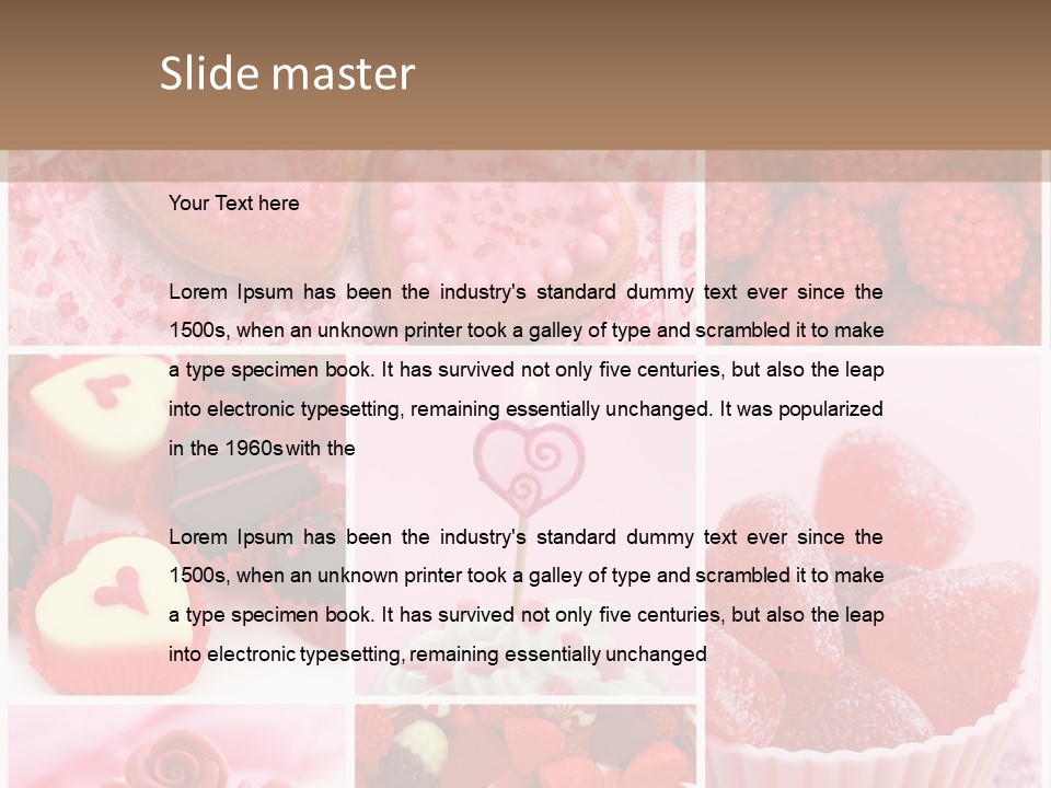 Dessert Celebrate Celebration PowerPoint Template