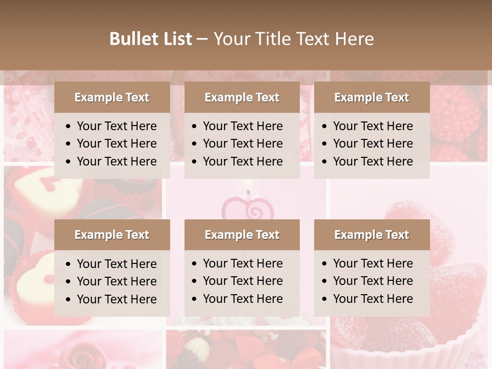 Dessert Celebrate Celebration PowerPoint Template