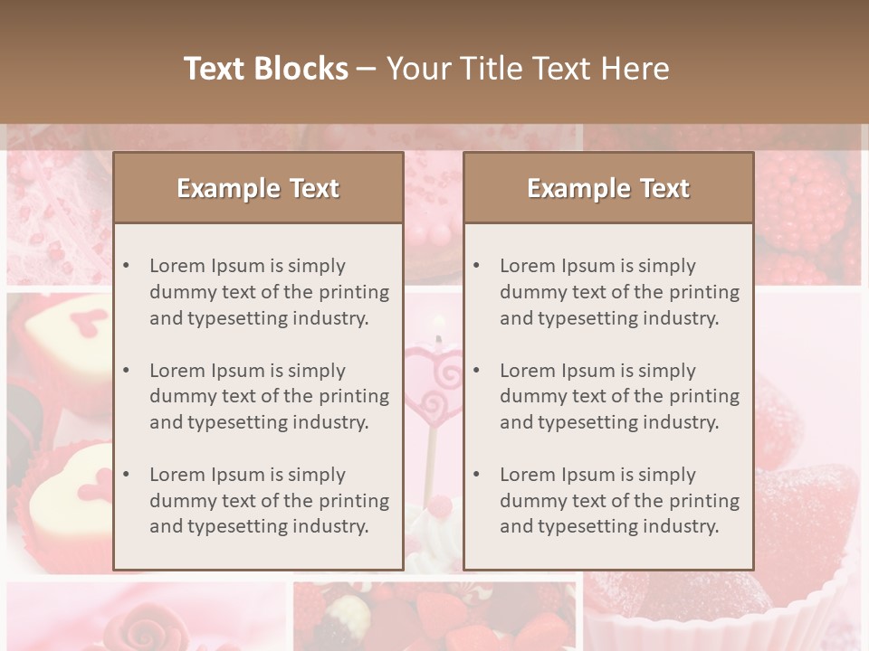 Dessert Celebrate Celebration PowerPoint Template