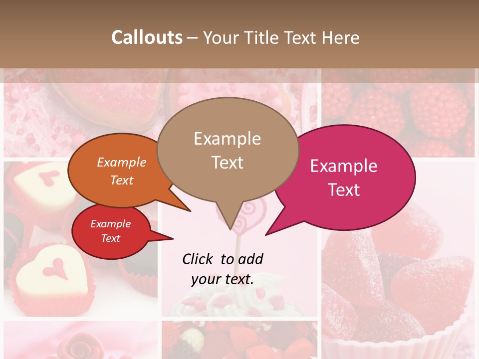 Dessert Celebrate Celebration PowerPoint Template