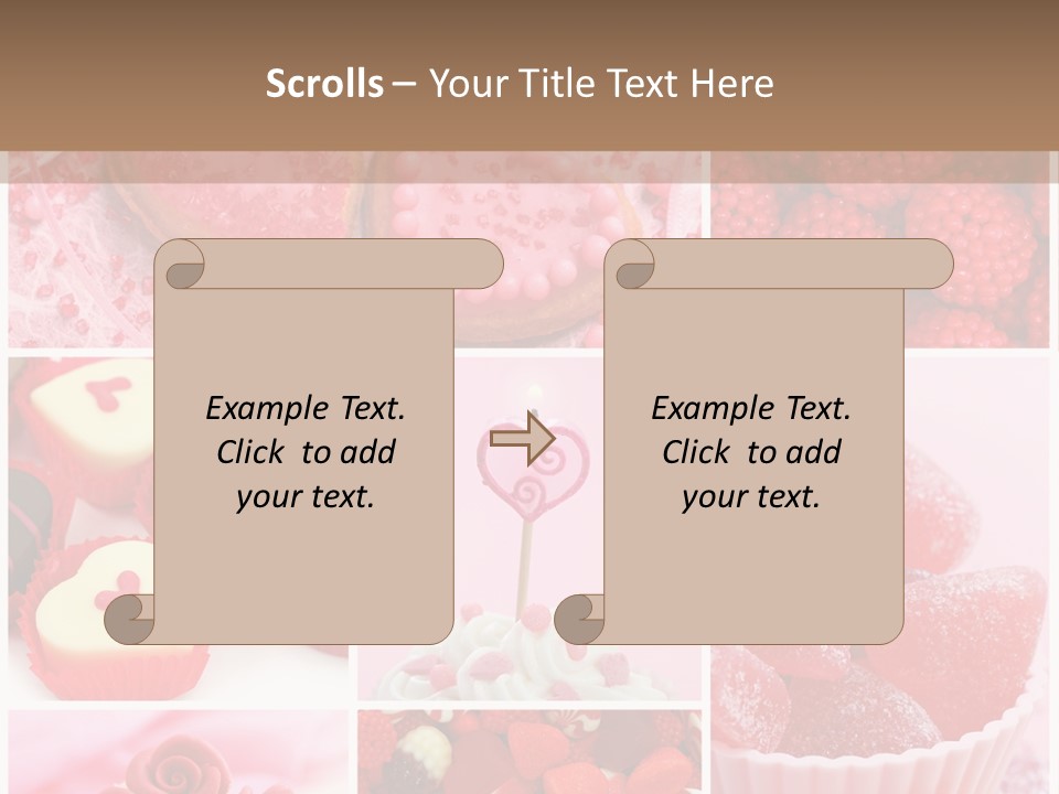 Dessert Celebrate Celebration PowerPoint Template