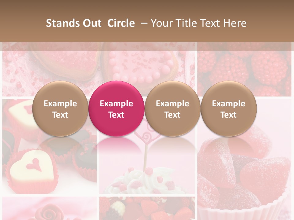 Dessert Celebrate Celebration PowerPoint Template