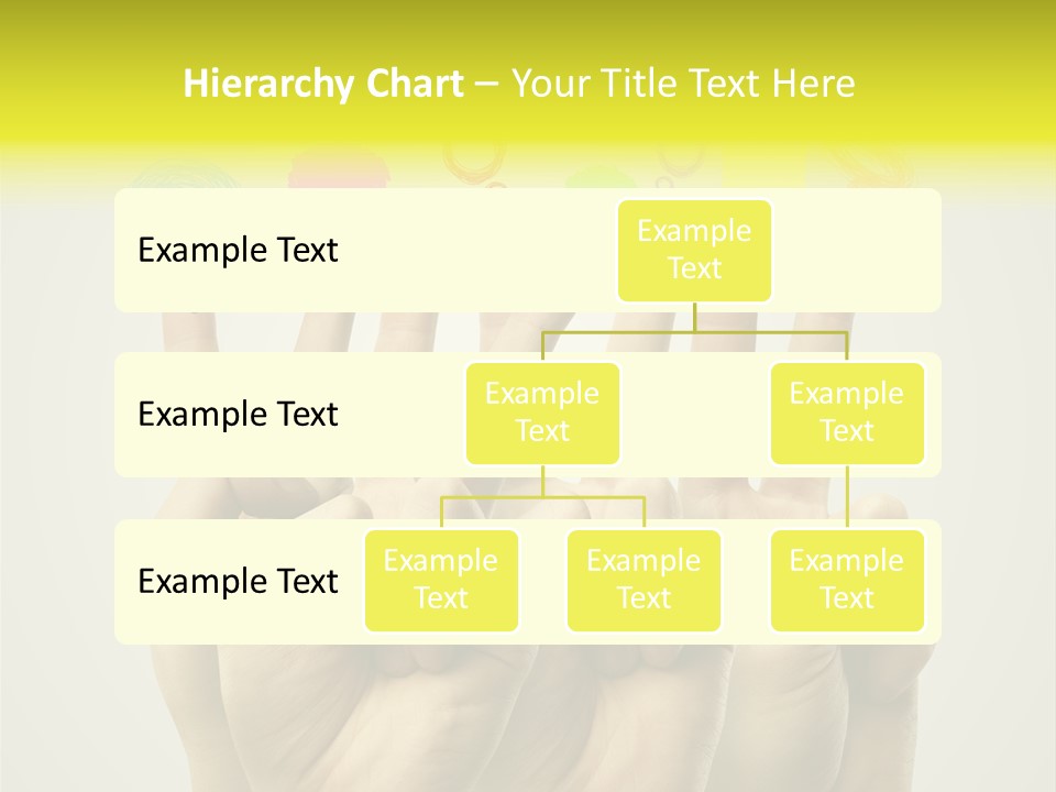 Chat Communication Hand PowerPoint Template