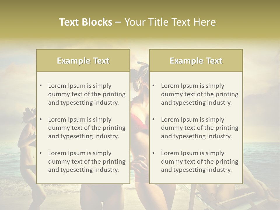 Group Caucasian People PowerPoint Template