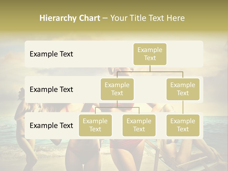 Group Caucasian People PowerPoint Template