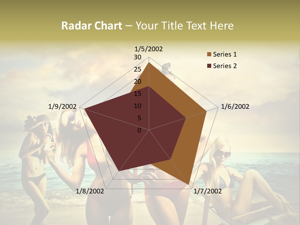 Group Caucasian People PowerPoint Template