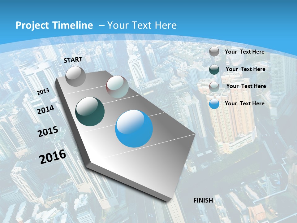Built Architecture City PowerPoint Template