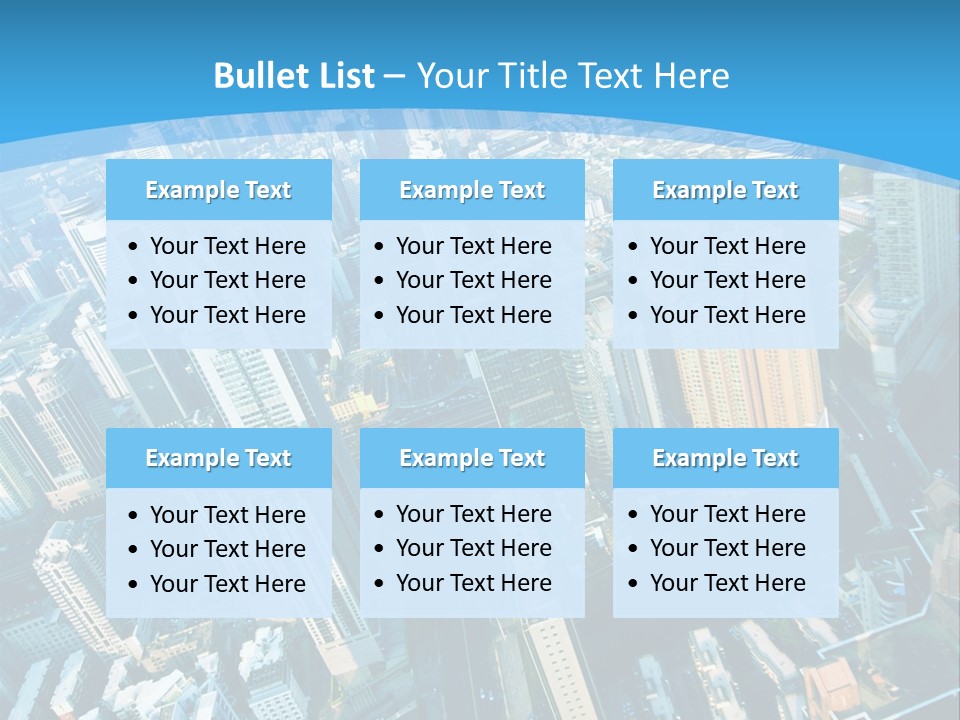 Built Architecture City PowerPoint Template