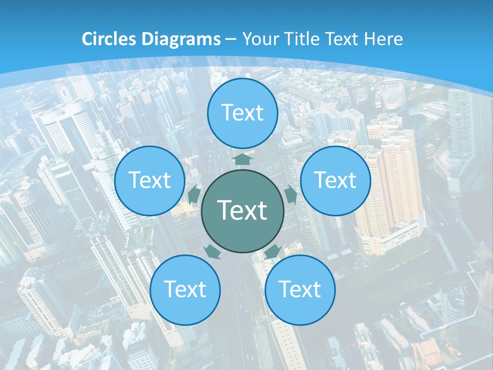 Built Architecture City PowerPoint Template