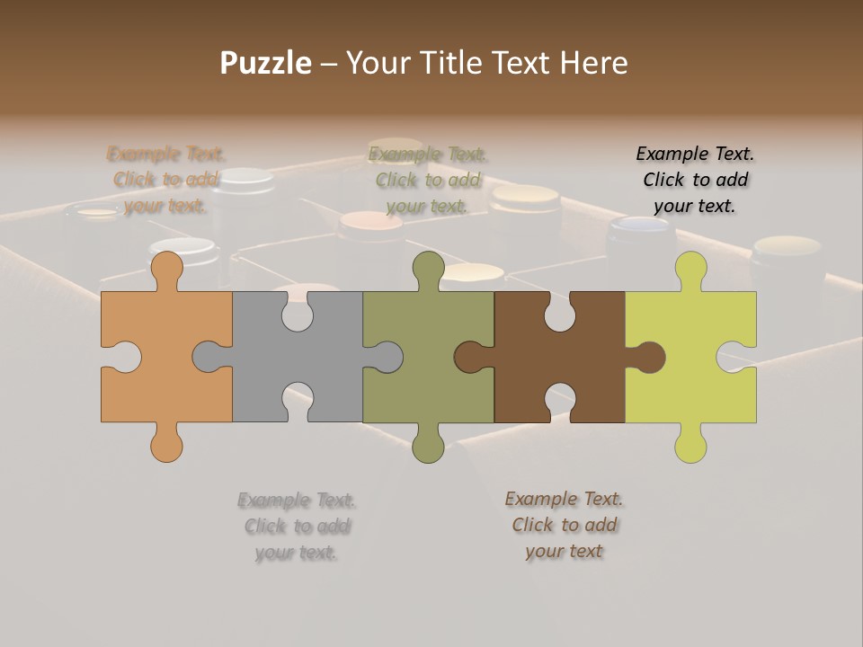 Dinner Pour Box PowerPoint Template