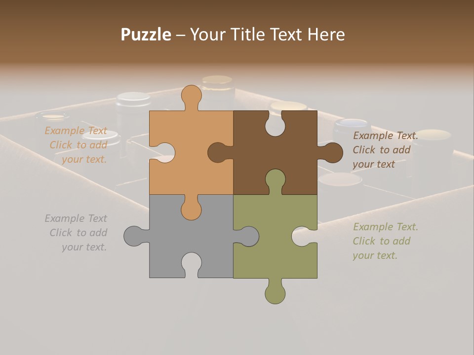 Dinner Pour Box PowerPoint Template