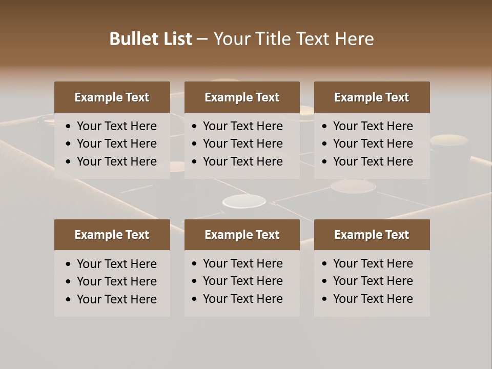 Dinner Pour Box PowerPoint Template