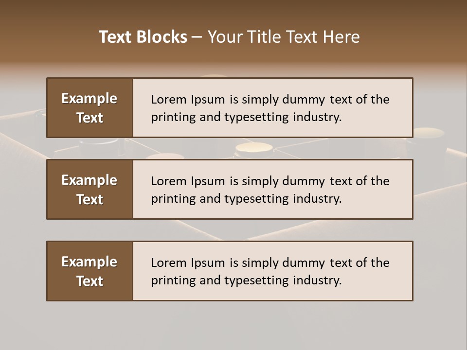 Dinner Pour Box PowerPoint Template