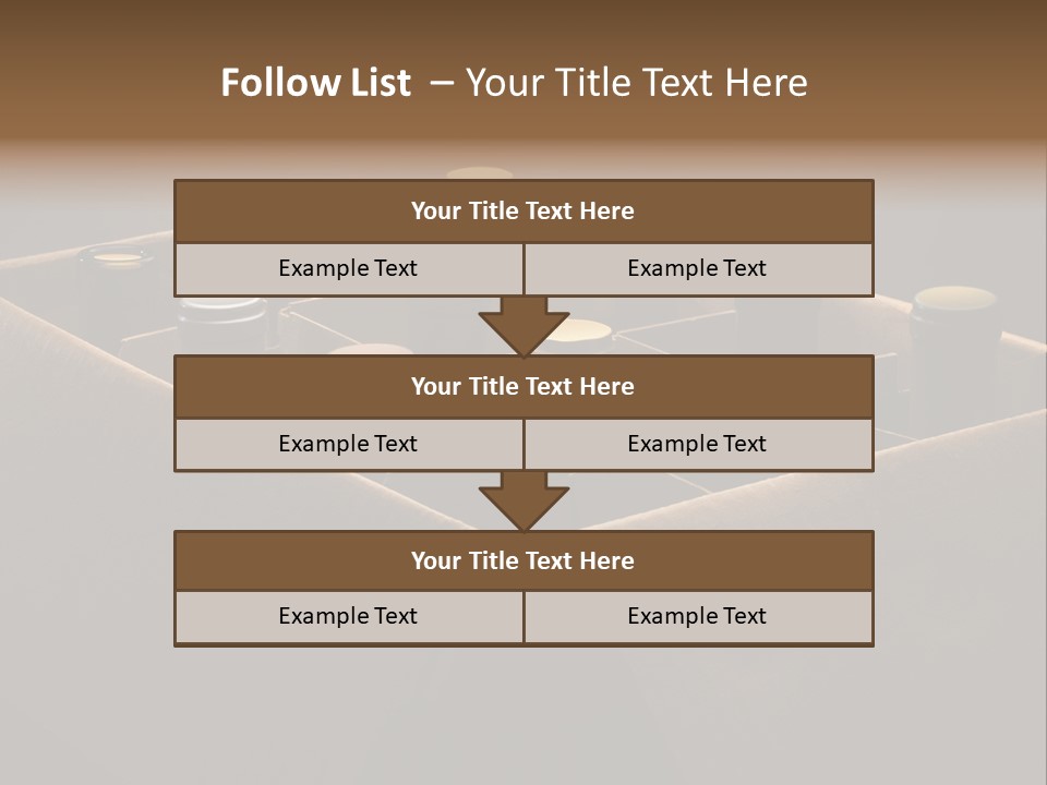 Dinner Pour Box PowerPoint Template