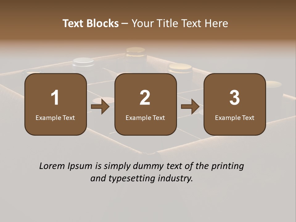 Dinner Pour Box PowerPoint Template