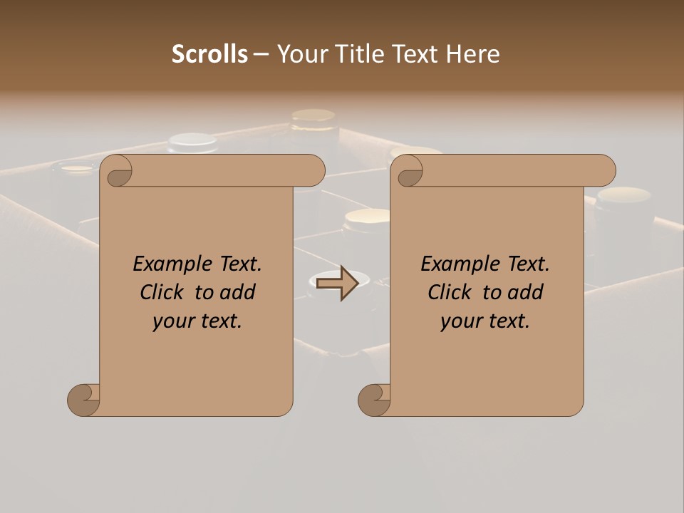 Dinner Pour Box PowerPoint Template