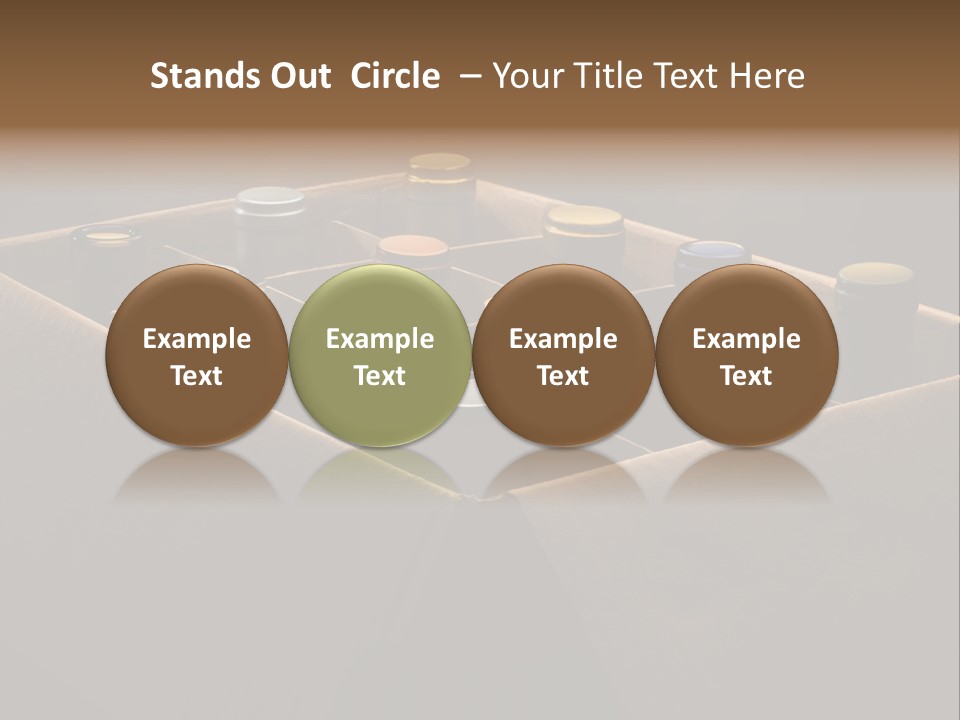 Dinner Pour Box PowerPoint Template