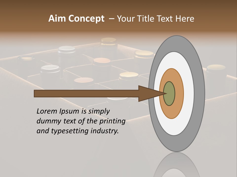 Dinner Pour Box PowerPoint Template