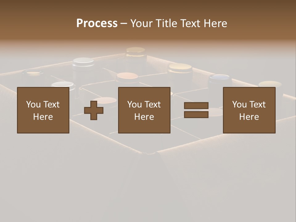 Dinner Pour Box PowerPoint Template