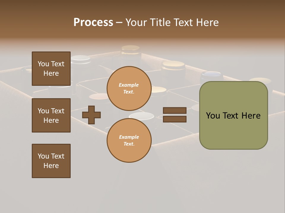 Dinner Pour Box PowerPoint Template