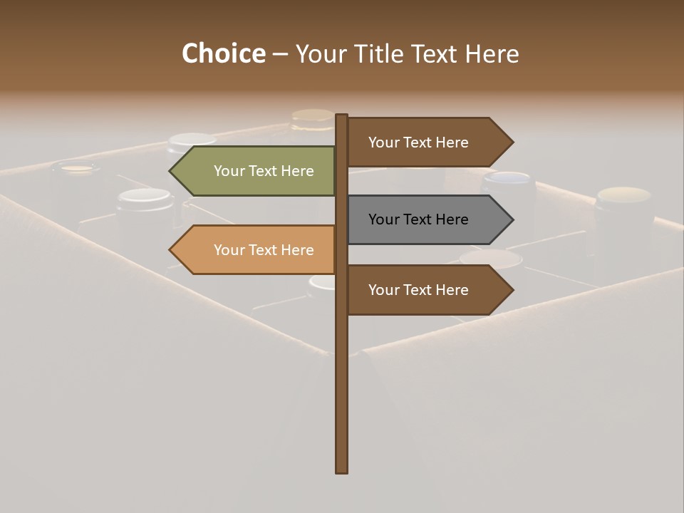 Dinner Pour Box PowerPoint Template