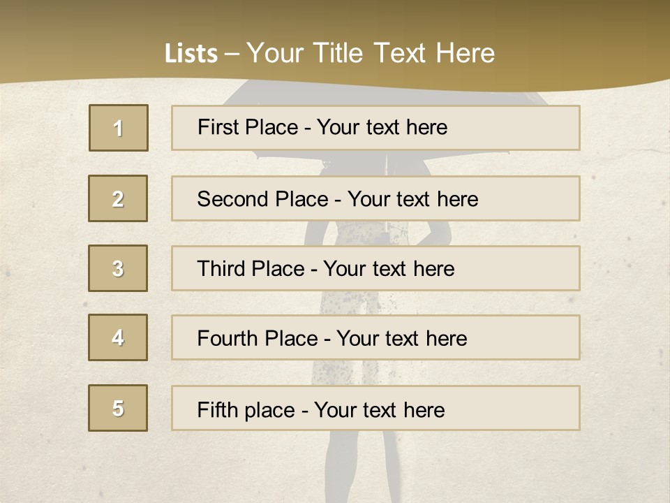 Arms Beautiful Beauty PowerPoint Template