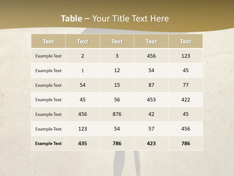 Arms Beautiful Beauty PowerPoint Template