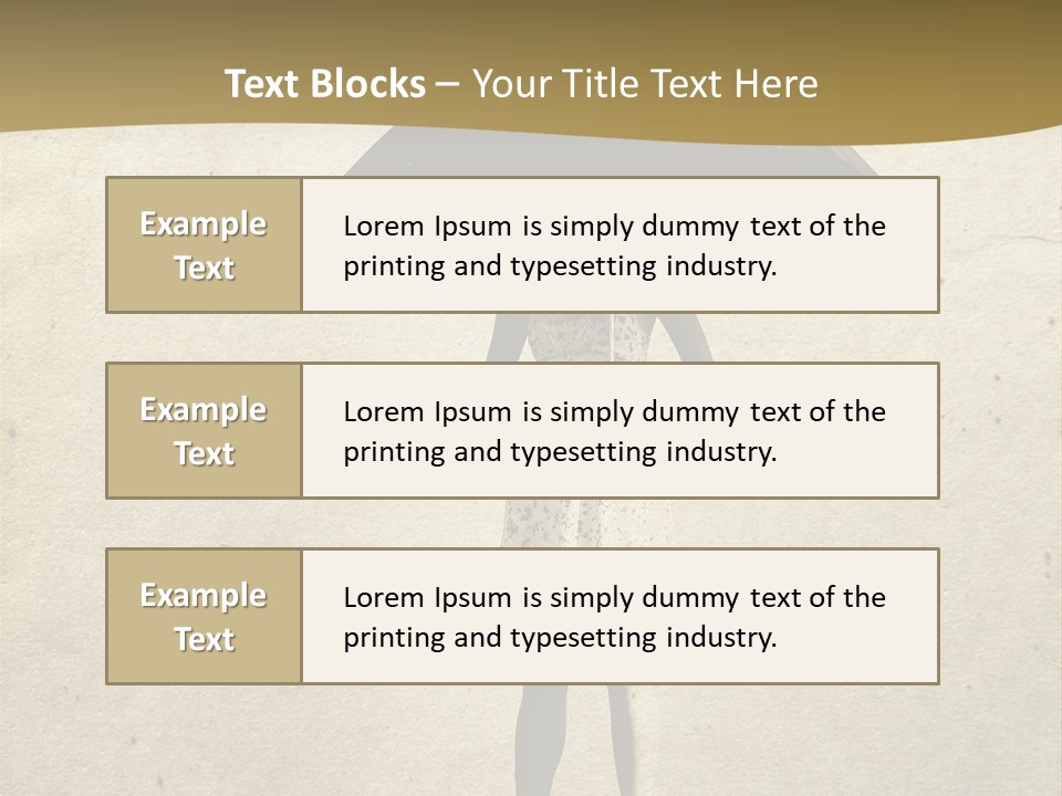 Arms Beautiful Beauty PowerPoint Template